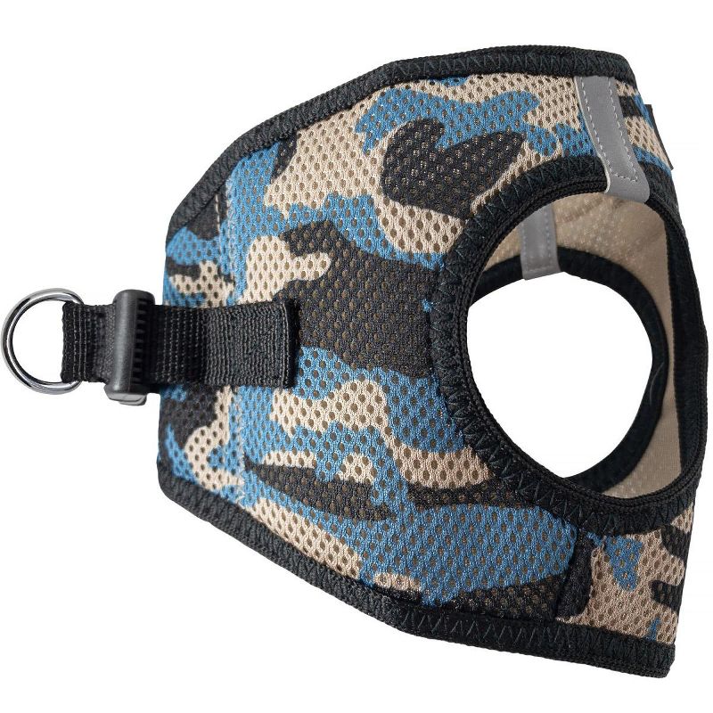 Doggie Design American River Dog Harness Camouflage Collection-Blue, 2 of 3