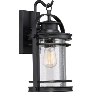 Quoizel Lighting Booker 1 - Light Sconce in  Mystic Black - 1 of 4