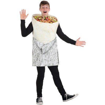 Halloweencostumes.com One Size Mascot Burrito Adult Costume, Gray ...