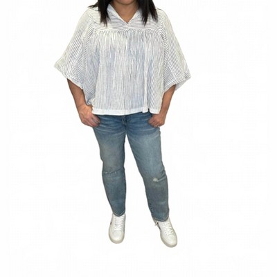 Women's Risen Jeans Midrise Slim Straight Slightly Distressed Jeans - RISEN