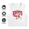 Women's Superman 2025 Krypto College Sleeveless Crop Top Tank - 4 of 4