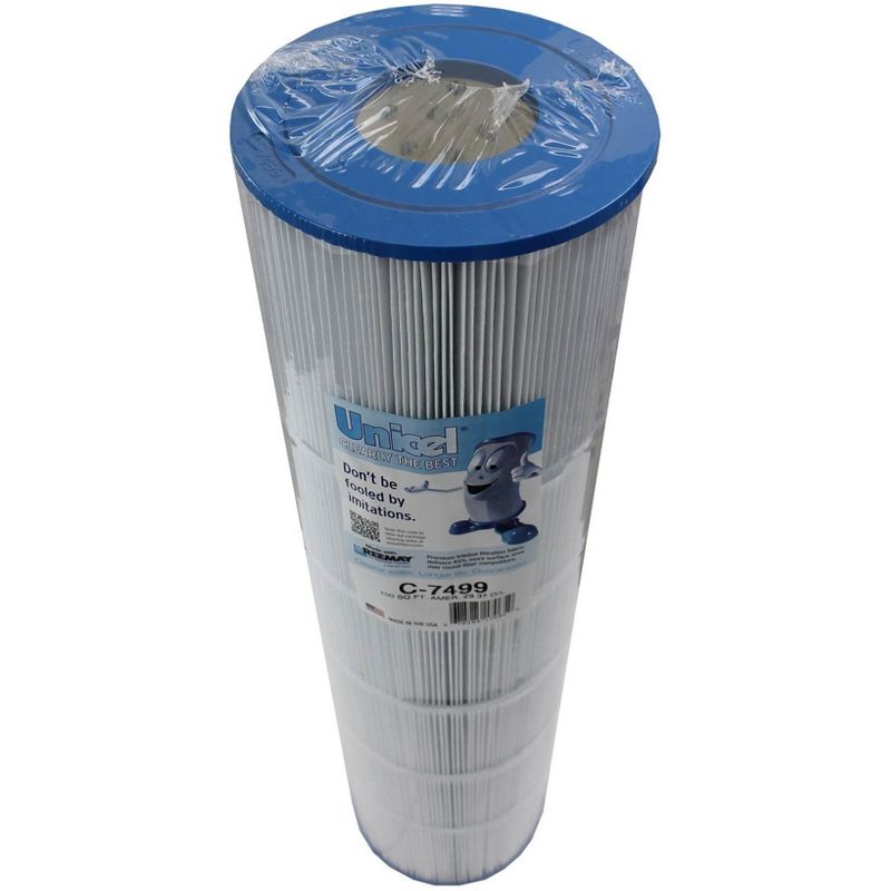 Unicel C-7499 100 Square Foot Media Replacement Pool Filter Cartridge with 142 Pleats, Compatible with Pentair, American, and Premier Springwater, 5 of 7