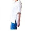 Women's Linen Collared Top - P.CILL - 3 of 3