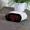 Timex Alarm Clock Radio With 20 Station Presets – White (T231W) - 2 of 2