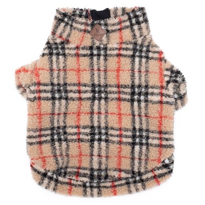 quarter zip sherpa pullover