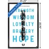 Trends International Star Wars: Saga - Lightsaber Text Framed Wall Poster Prints - 3 of 4