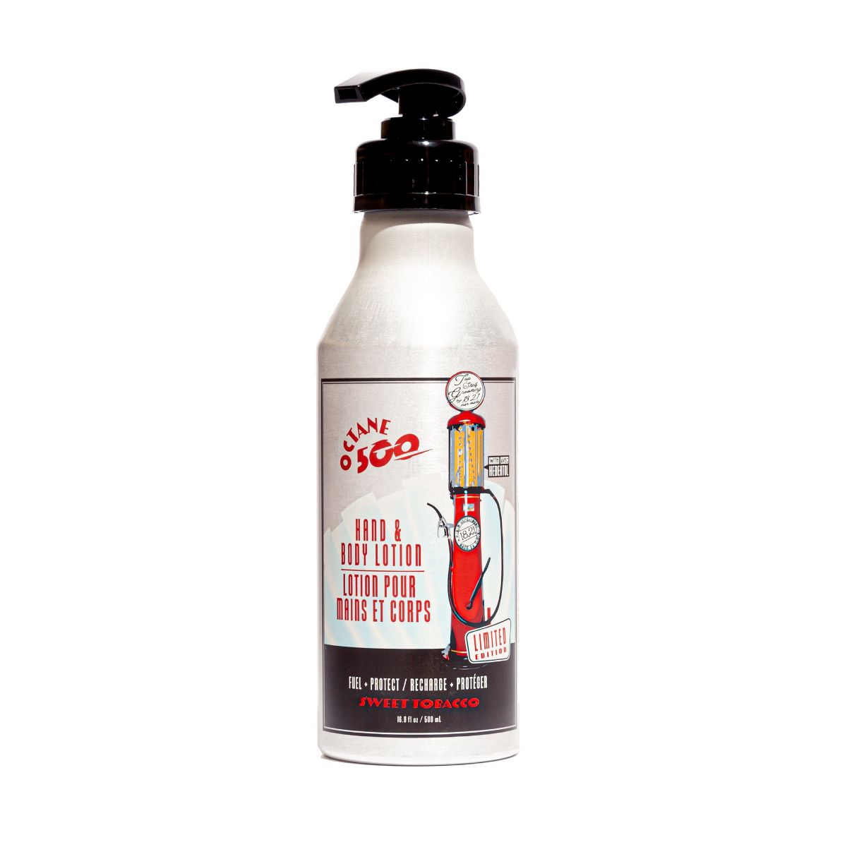 18.21 Man Made Hydrating Sweet Tobacco Hand and Body Lotion for Dry Skin, 16.9 fl oz