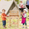 Infans Wooden Barbecue Grill Playset with Play Food Grilling Tools & Accessories - 3 of 4