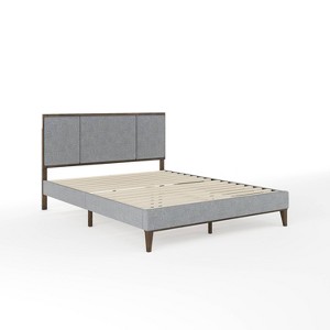 Martha Stewart Jett Solid Wood Platform Bed - 1 of 4