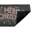 Stupell Industries Merry Christmas with Foliage Printed Outdoor Imitation Sisal Door Mat, design by Heather McLaughlin - 2 of 4