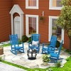 WestinTrends All-Weather Outdoor Patio Poly Classic Porch Rocking Chair (Set of 4) - 2 of 2