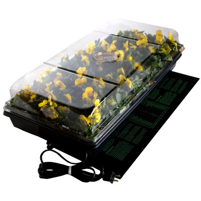 Hydrofarm CK64050 Germination Station w/ Heat Mat, Tray, Cell Insert & Dome (2)