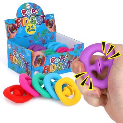 Playkidz Fidget Set, Mini Pop Pack Fidget Keychain Multiple Colors : Target