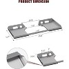 Coucheta Skid Steer Mount Plate, Universal Quick Tach Cut Out Attachment Plate, 6000 lbs Capacity, Fits Bobcat, Kubota, Mahindra - 2 of 4