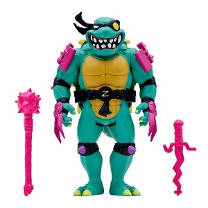 Super7 ReAction Figure: Teenage Mutant Ninja Turtles - Slash - 1 of 3