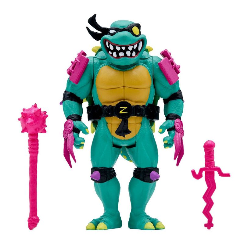 Super7 ReAction Figure: Teenage Mutant Ninja Turtles - Slash, 1 of 5