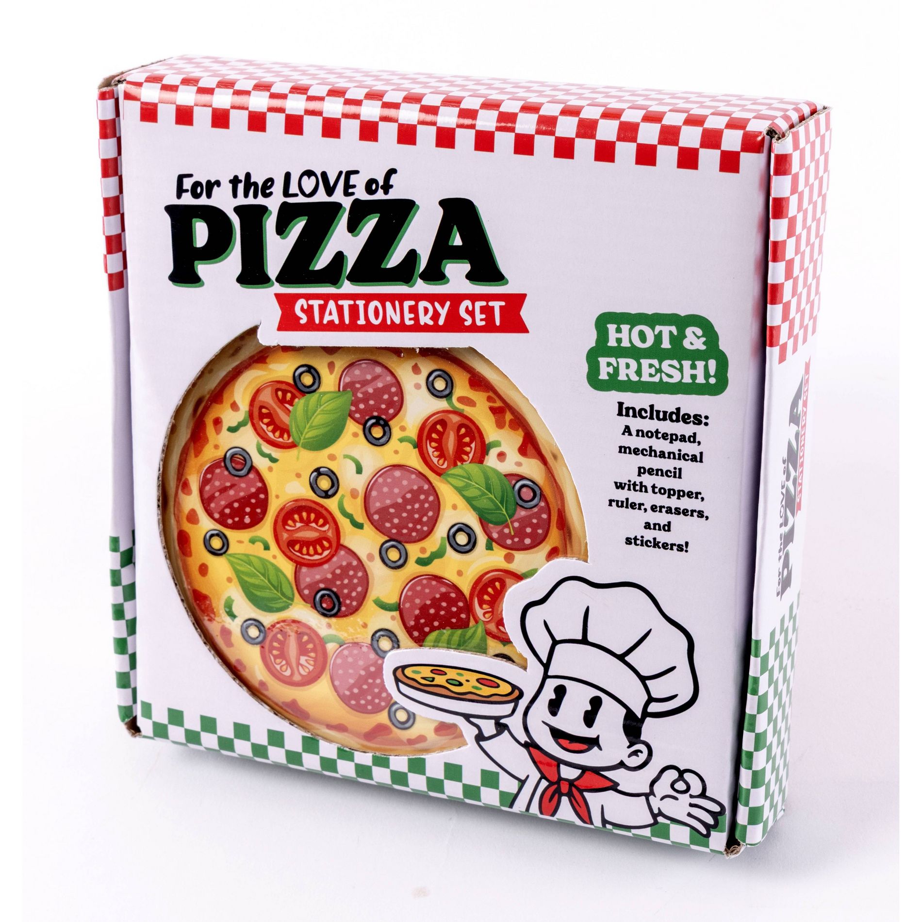 Pizza Carton Stationery Set - Scholastic Book Fair