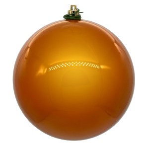 Vickerman Antique Gold Ball Ornament - 1 of 2