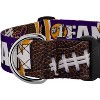 Country Brook Petz 1 1/2 Inch Deluxe Dog Collar - Sports and Athletics Collection - 4 of 4