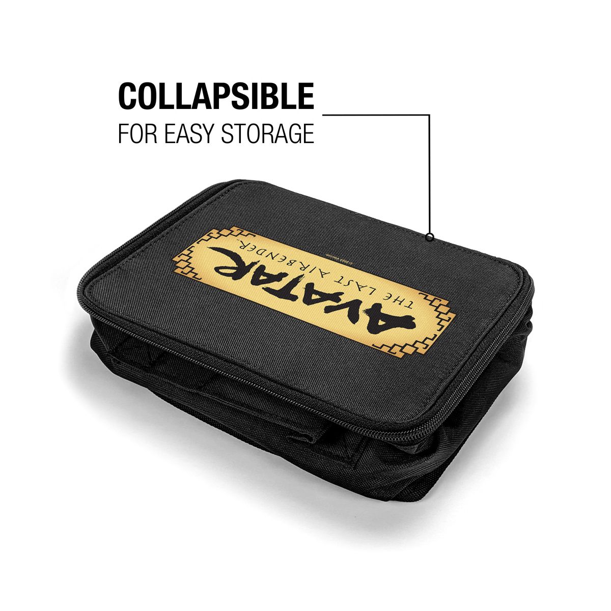 Avatar The Last Airbender Avatar Logo Insulated Soft Sided Lunch Box - thumbnail 4
