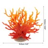 Unique Bargains Colorful Coral Reef Decor Mini Faux Coral Decor for Aquarium Decorations 6.5"x5.83" 1 Pcs - 4 of 4