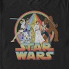 Men's Star Wars: A New Hope Distressed Rainbow Cast T-Shirt - 2 of 4