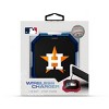 MLB Houston Astros Wireless Charging Pad: Micro USB Connection, 10W Output - 3 of 3