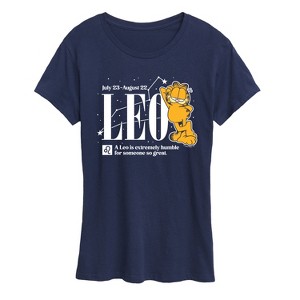 Women's - Garfield - Leo Extremely Humble For Someone So Great Short Sleeve Graphic T-Shirt - 1 of 4