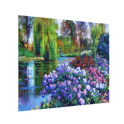 Trademark Fine Art-David Lloyd Glover 'Promise of Spring' Multi Panel Art Set Large