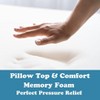 NicBex 14 Inch Hybrid Memory Foam Mattress for a Cool Sleep,Fiberglass Free,Plush Feel Mattresses,White+Blue - 4 of 4