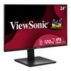 Viewsonic VA2448-MHJ 24 Inch IPS 1080p Monitor with 120Hz, Advanced Ergonomics, Eye Care, HDMI, and VGA Inputs for Home and Office - 3 of 4