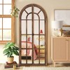 PexFix Classic Arched Solid Wood Wall Mirror - 2 of 4