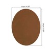 Unique Bargains Oval Elbow Knee Iron-on Repair Patches for Clothing 4 Pcs - 2 of 4