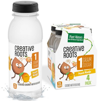 Creative Roots Peach Mango Enhanced Water - 4pk/8.5 fl oz Pods