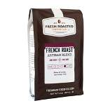 Fresh Roasted Coffee, French Roast Artisan Blend, Dark Roast Ground Coffee - 2lb