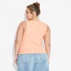 Women's Strawberry Shortcake Graphic Shrunken Tank Top - Orange - 2 of 3