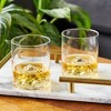 Viski Mountain Tumblers Set of 2 - Crystal Hand-Blown Cocktail Glasses Set - 9 Oz Capacity, Clear - 2 of 4
