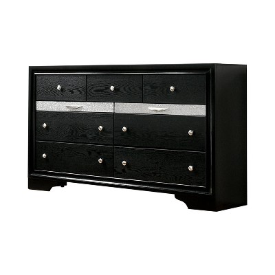 target black dresser