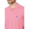 U.S. Polo Assn. Men's Slim Fit Solid Pique Polo With Small Pony Polo Shirt - 3 of 3