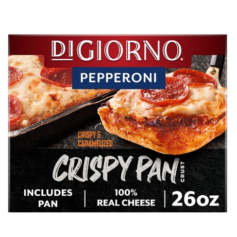 DiGiorno Crispy Pan Pepperoni Frozen Pizza - 26oz - image 1 of 4