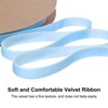 Unique Bargains Velvet Single Side Christmas Vintage Ribbon 1 Pc - 2 of 4