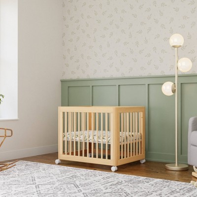 Natural Pine 8-in-1 Convertible Crib with Conversion Kits