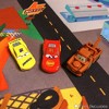 52"x70" Disney Cars Game Rug with 3 Toys Red - 2 of 4
