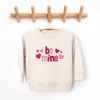 Be Mine Knit Print - Youth Graphic Sweatshirt - 3 of 4