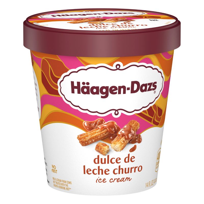 Haagen-Dazs Dulce De Leche Churro City Sweets Frozen Ice Cream - 14oz, 3 of 8