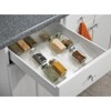mDesign Expandable Plastic Spice Rack Drawer Insert, 3 Tiers - image 3 of 4