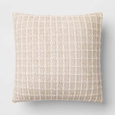 18x18 Square Dublin Throw Pillow Ivory - Vcny : Target