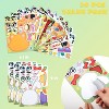 36 Pcs Make a face Stickers for Kids, Make Your Own Summer Sticker Sheets, Party Favors Kids Crafts, Goodie Bags Stuffers for Kids, Classroom Rewards - image 2 of 4