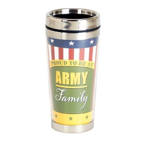 Dicksons Proud Army Family Patriot 16 ounce Stainless Steel Travel Tumbler - 1 of 1