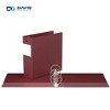 Premium Economy 3" Round Ring Binder 6pk Burgundy: Davis Group, Hard Cover, 600 Sheet Capacity, 2 Pockets, Polypropylene - 2 of 4
